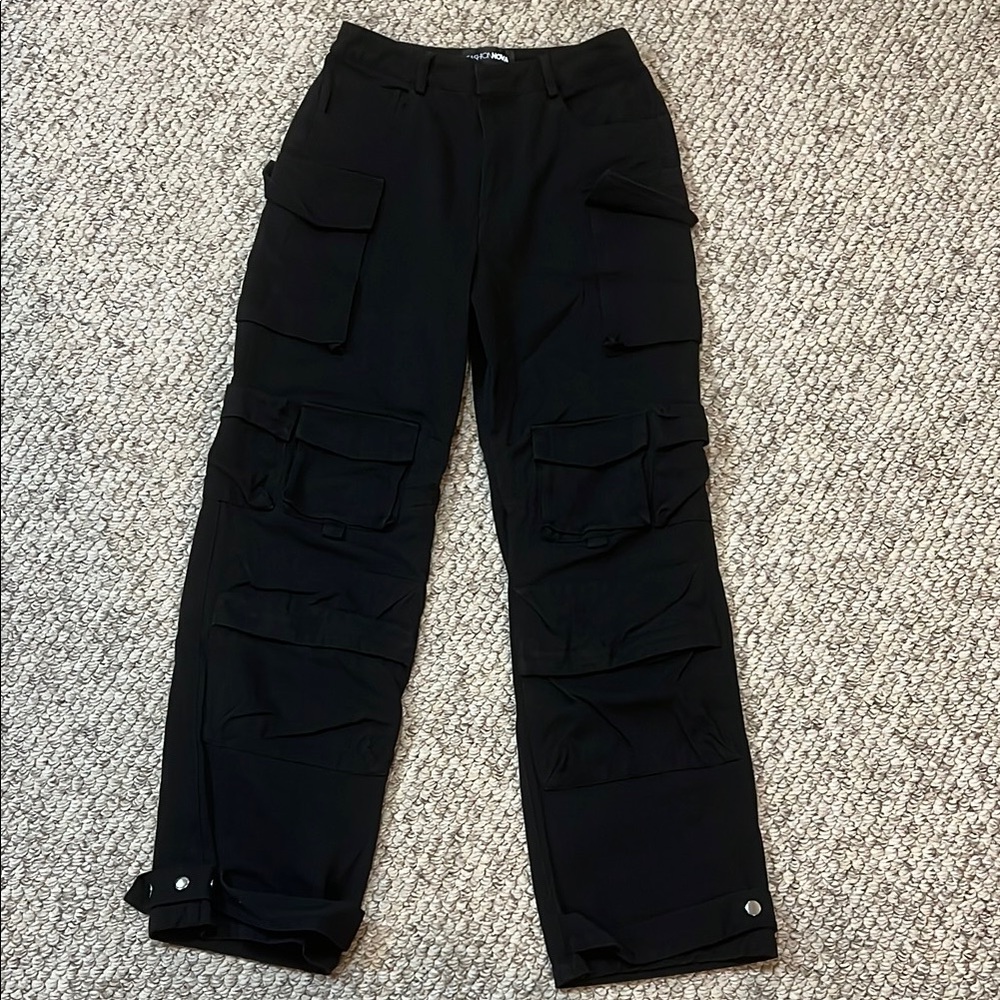 Black Cargo Pants